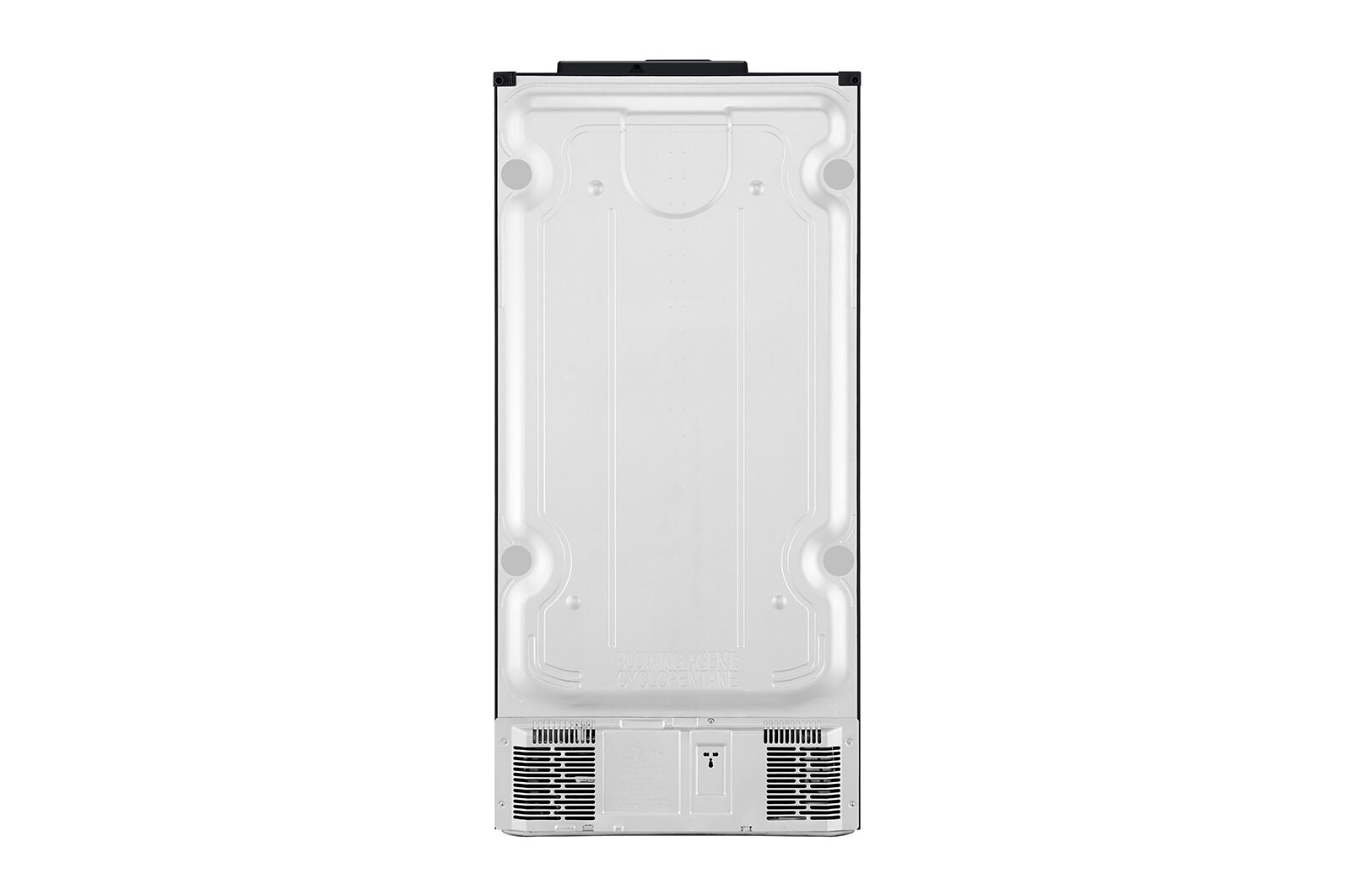 LG 602L Top Freezer Fridge in Black Metal Finish , GR-H802HQHM