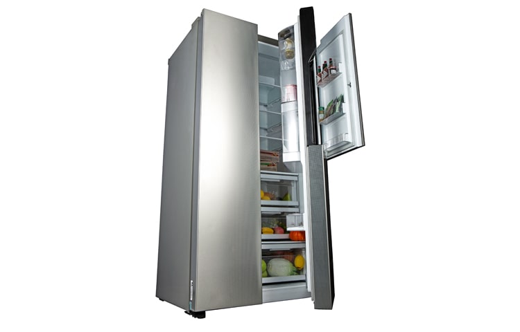 LG IEC Gross 659L Stainless Steel, Door in Door Side By Side, GR-M237JSQN