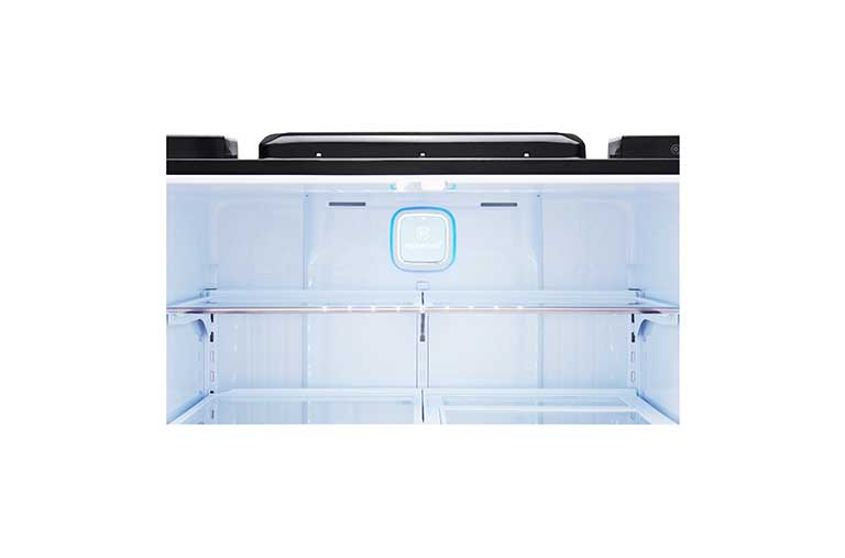 LG IEC Gross 725L Black Glass Multi-Door Refrigerators with Inverter Linear Compressor & Door in Door™, GR-M24FBGHL