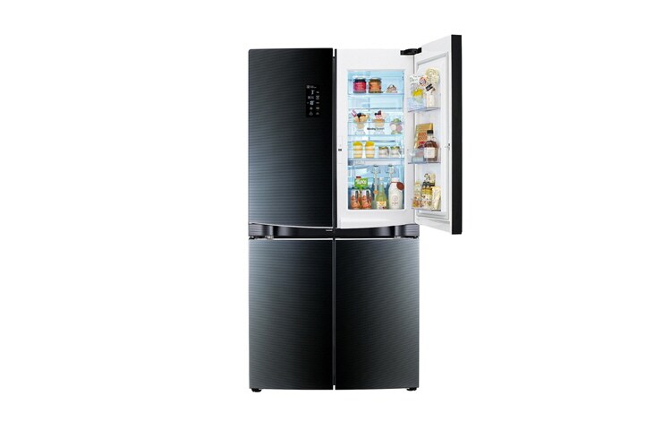 LG IEC Gross 1001L Luminous Black 4 DOOR REFRIGERATOR WITH DOOR-IN-DOOR™ AND 950 NET LITERS OF CAPACITY, GR-M34FBGHL