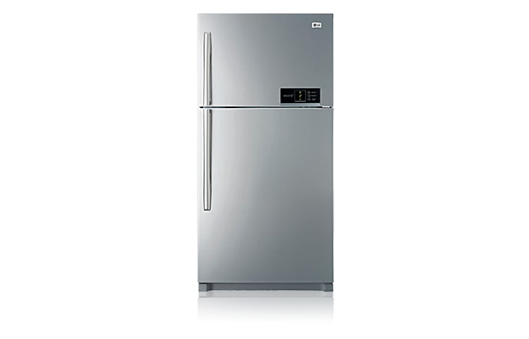 Front view of 560L Stainless Steel VCM Top Mount Fridge GR-M562YSQ