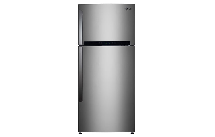 Front view of 620L Stainless Steel VCM Top Mount Fridge GR-M702GSHA