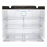 LG IEC Gross 705L Gross Capacity Black Stainless Steel Multi-Door Refrigerators with Inverter Linear Compressor & InstaView Door-in-Door®, GR-X24FTKHL