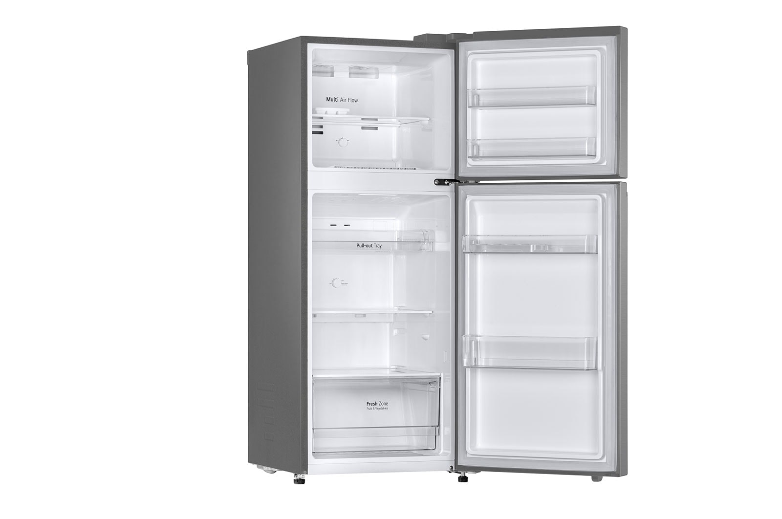 LG 235L Top Freezer Fridge in Dark Graphite Steel, GV-B212PQMB