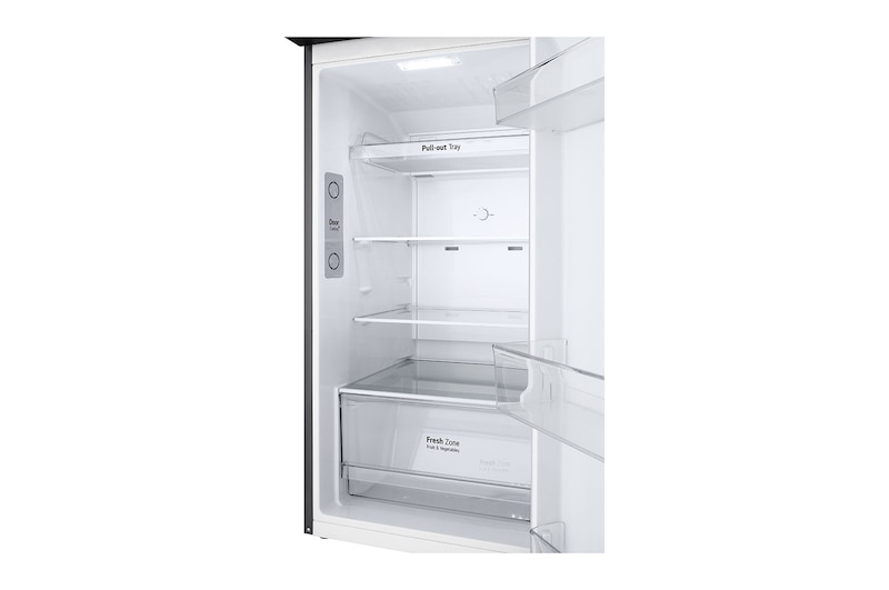 LG 263L Top Freezer Fridge in Platinum Silver, GV-B242PLGB