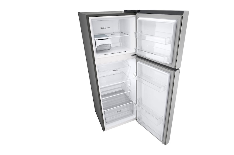 LG 263L Top Freezer Fridge in Platinum Silver, GV-B242PLGB