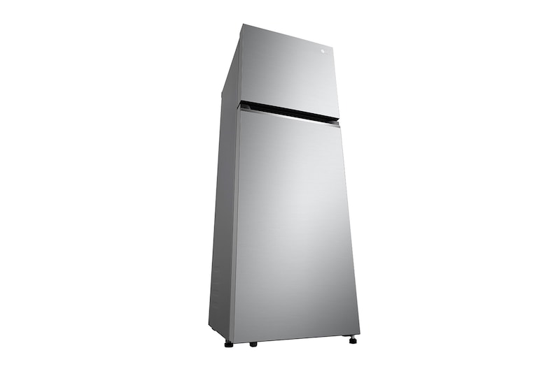 LG 263L Top Freezer Fridge in Platinum Silver, GV-B242PLGB