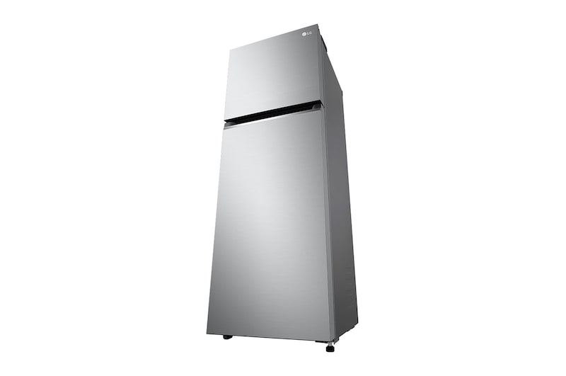 LG 263L Top Freezer Fridge in Platinum Silver, GV-B242PLGB