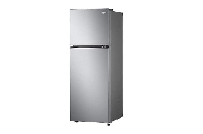 LG 263L Top Freezer Fridge in Platinum Silver, GV-B242PLGB