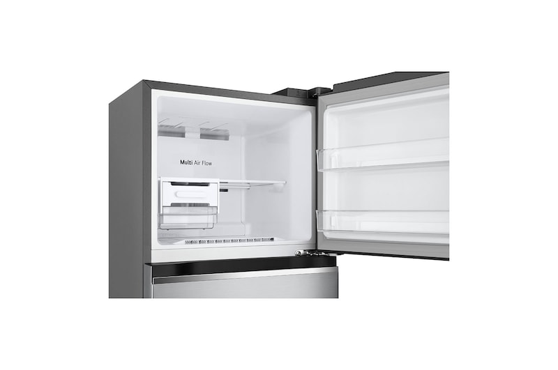 LG 287L Top Freezer Fridge in Platinum Silver, GV-B262PLGB