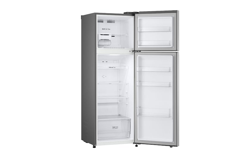 LG 287L Top Freezer Fridge in Platinum Silver, GV-B262PLGB