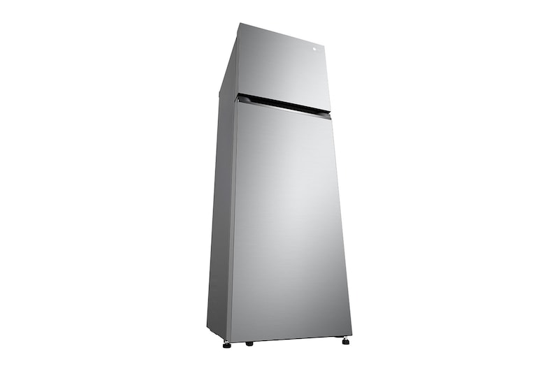 LG 287L Top Freezer Fridge in Platinum Silver, GV-B262PLGB