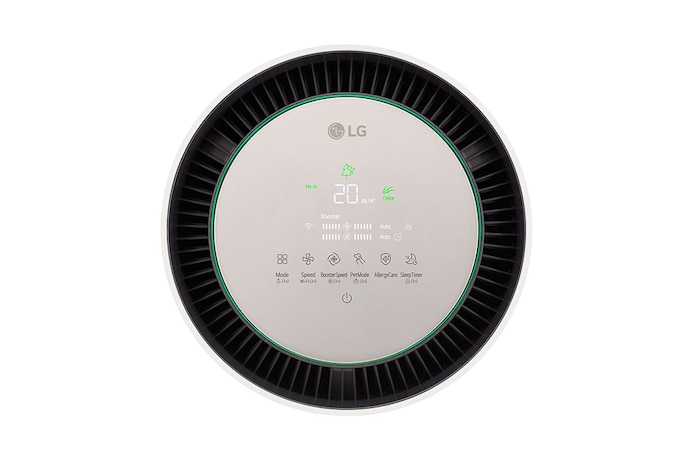 LG PuriCare™ 360º Alpha Pet Double (Beige) Air Purifier with Allergy Care and Pet Mode, AS10GDBY0