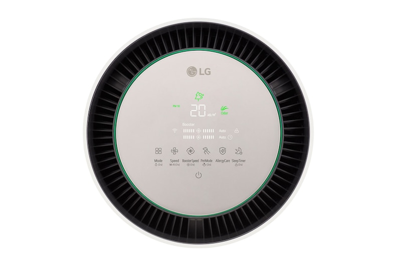 LG PuriCare™ 360º Alpha Pet Single (Beige) Air Purifier with Allergy Care and and Pet Mode, AS65GDBY0
