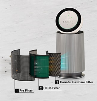 It shows three filters in the product