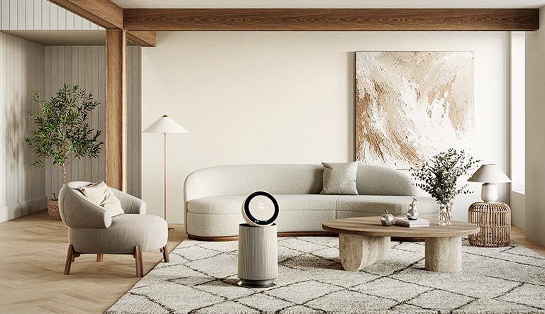 The interior and the product are well harmonized