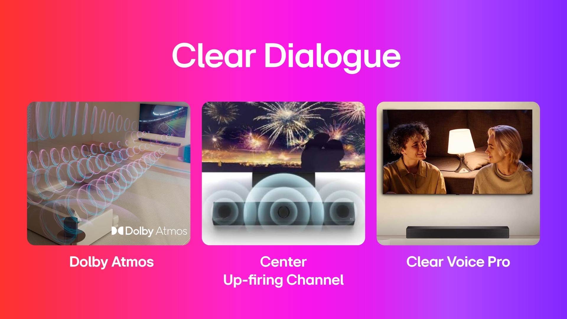 clear dialogue