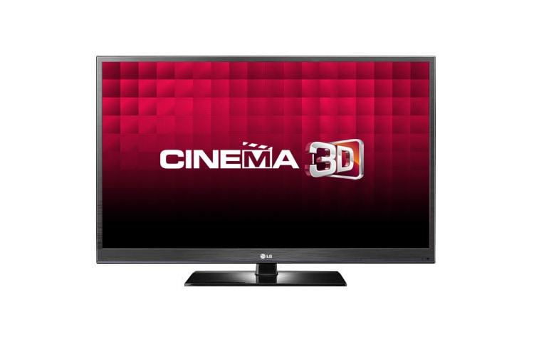 Front view of LG Plasma 3D TV 50PW450