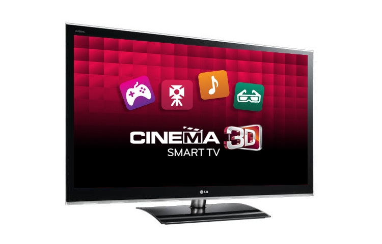 Front view of 60&#34; Class 3D capable 1080P Plasma TV with SmartTV 60PZ950