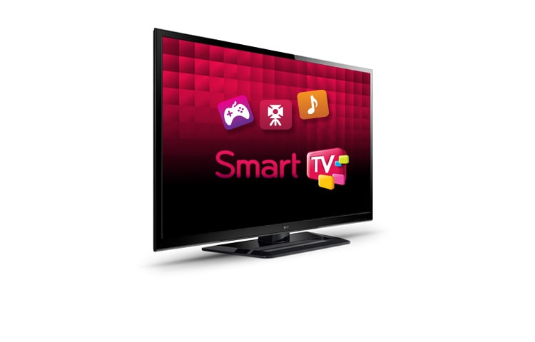 Front view of LG LS5700- LED , MCi100, Smart TV 42LS5700