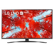 A front view of the LG UHD TV 