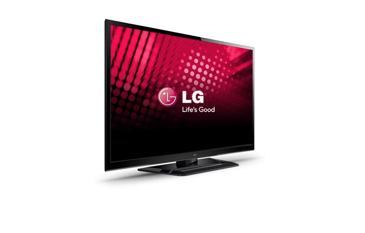 Front view of LG LS4600- Full HD LED, DivX HD 47LS4600