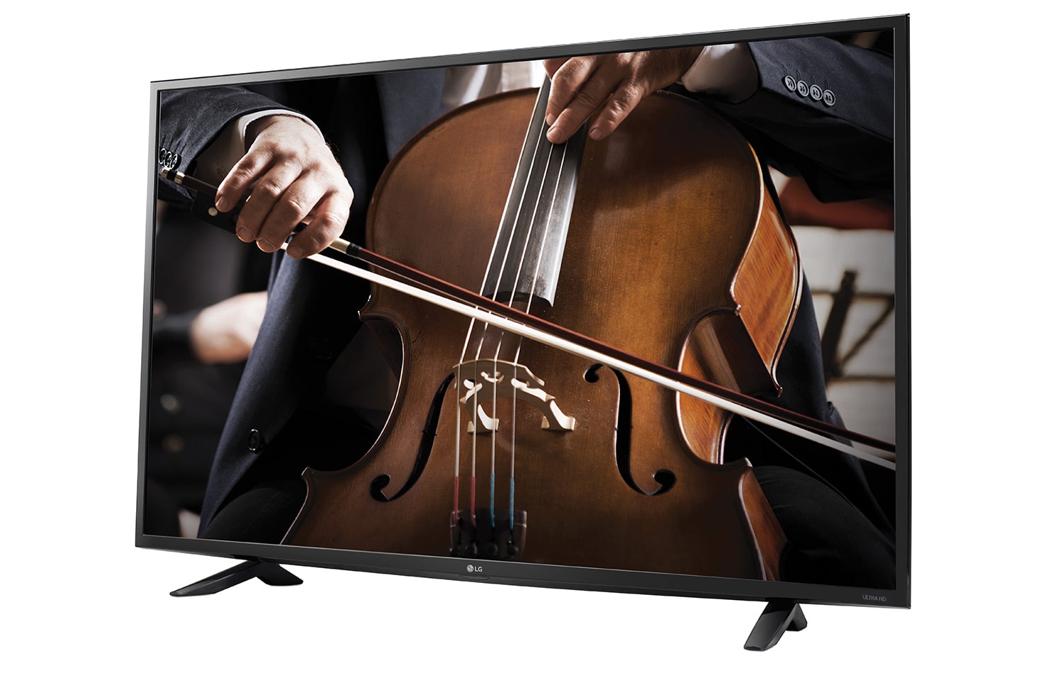 Front view of 49&#39;&#39; LG ULTRA HD 4K TV 49UF640T
