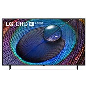 A front view of the LG UHD TV
