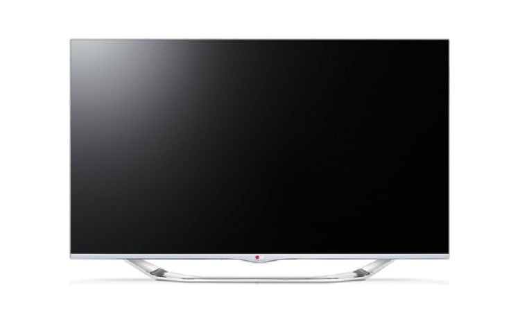 Front view of LG 47 inch CINEMA 3D Smart TV LA7400 47LA7400