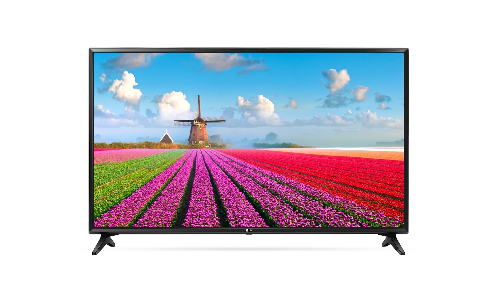 Front view of 55&#34; LG FHD TV 55LJ550T