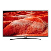Front view of 55&#34; UM76 Series HDR Smart UHD TV with AI ThinQ® 55UM7600PTA