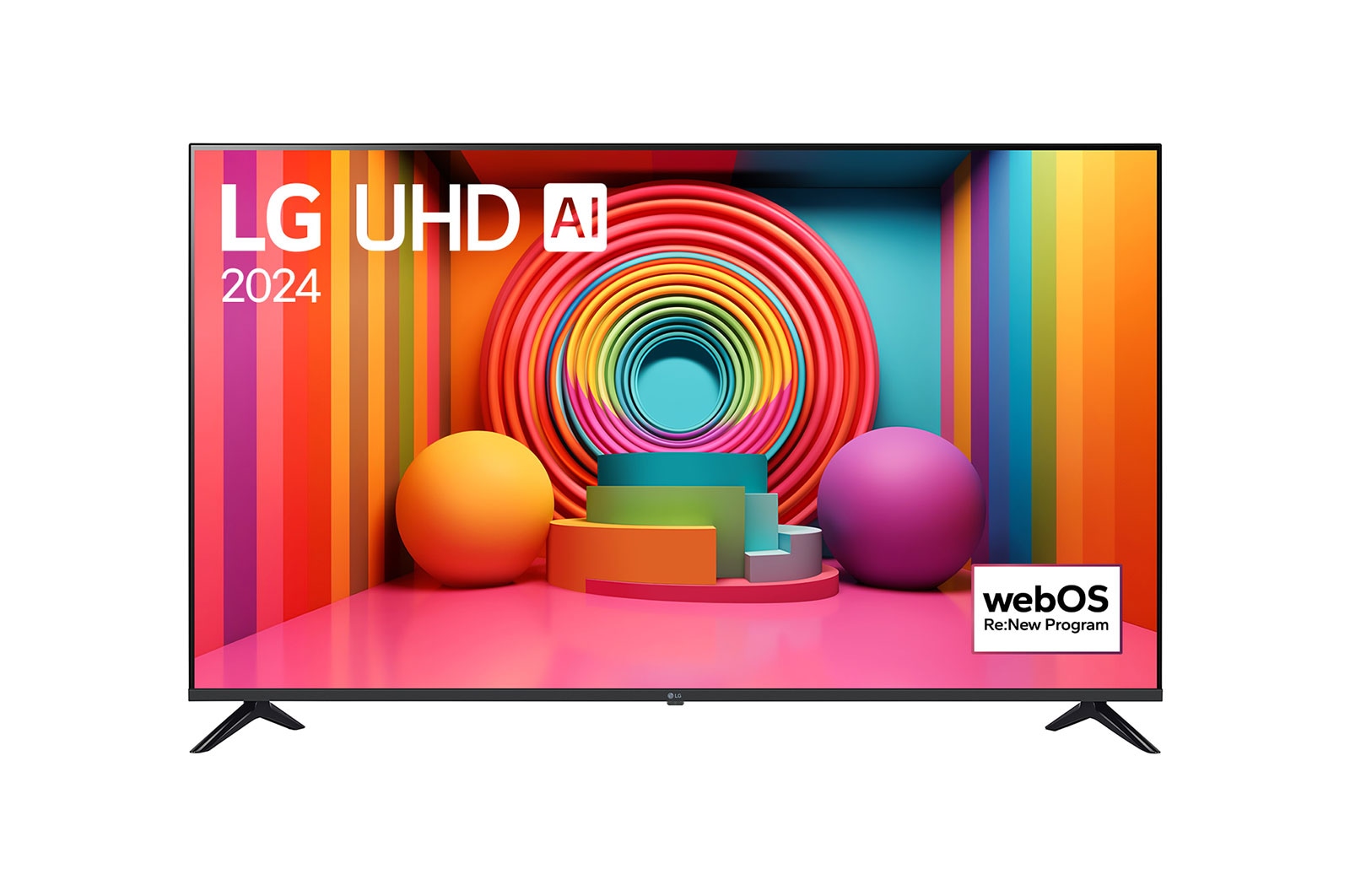 LG 65 Inch LG UHD AI UT73 Smart TV 2024, 65UT7350PSB