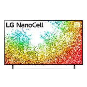 Front view of LG NANO95 75’’ 8K Smart NanoCell TV with AI ThinQ® (2021) 75NANO95TPA