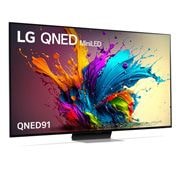 LG [Subscribe] LG QNED91 Mini-LED 75 inch 120Hz Dolby Vision & HDR10 4K UHD Smart TV (2024), 75QNED91TSA