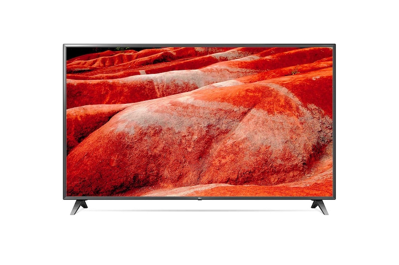 Front view of 75" UM75 Series HDR Smart UHD TV with AI ThinQ® 75UM7500PTA