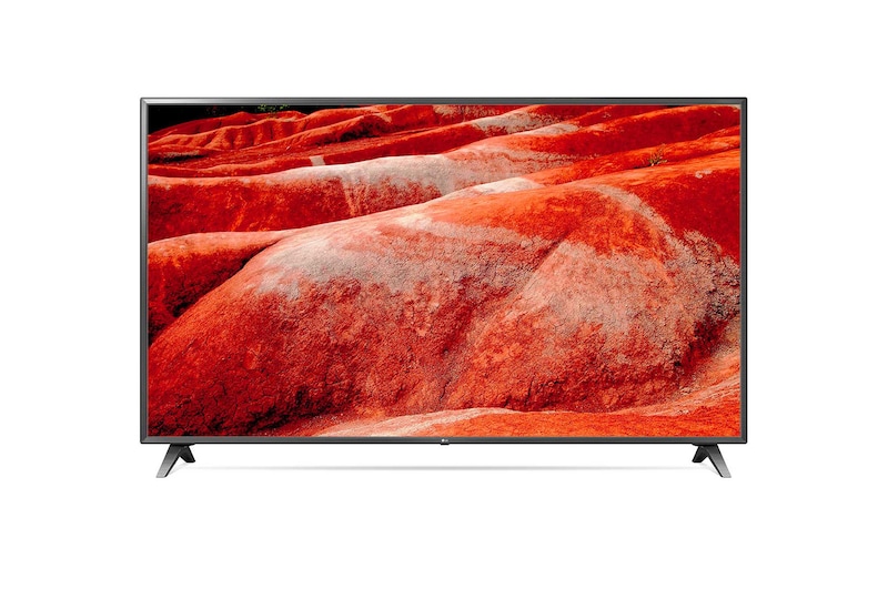 Front view of 86" UM75 Series HDR Smart UHD TV with AI ThinQ® 86UM7500PTA