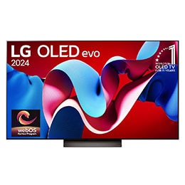 LG OLED evo AI TV C4 48 inch 144Hz Gaming Mode* Dolby Vision & HDR10 4K UHD (2024)