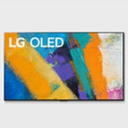 Front view of LG GX 65” 4K Smart SELF-LIT OLED TV with AI ThinQ® (2020) OLED65GXPTA