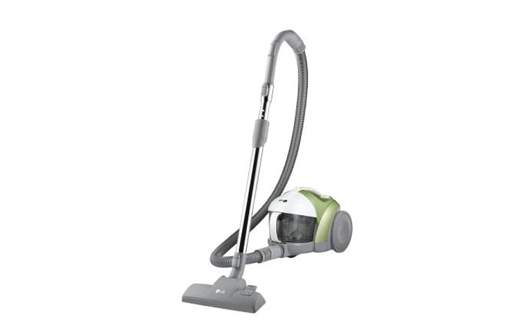 Front view of 1600W, Powerful Turbo Cyclone Bagless Vacuum with Sani Punch VC4916NNTY