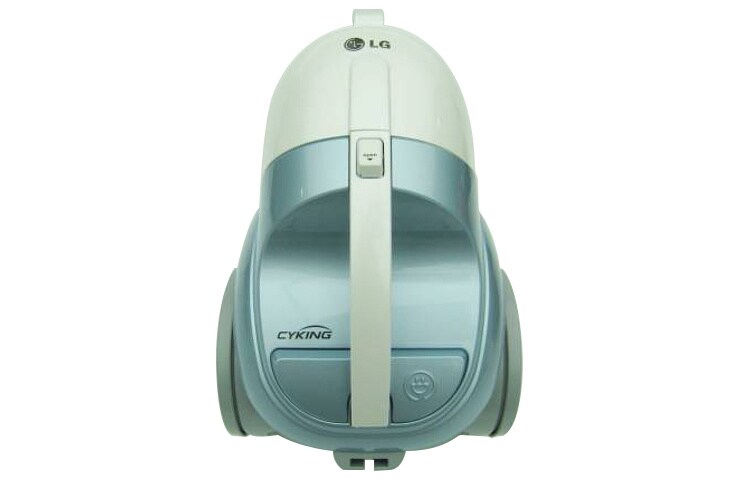 Front view of 1800W, Powerful Turbo Cyclone Bagless Vacuum with Sani Punch VC4918NRAY
