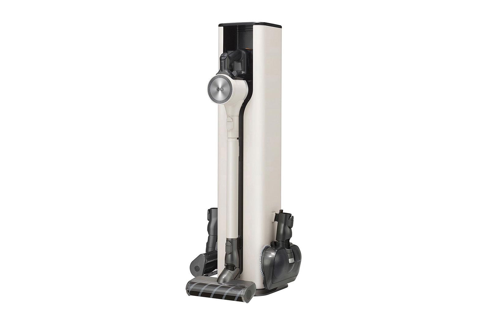 LG [RENTAL] LG CordZero™ A9Komp with All-in-One Tower™ (Made in Korea, Calming Beige), A9T-RMAX