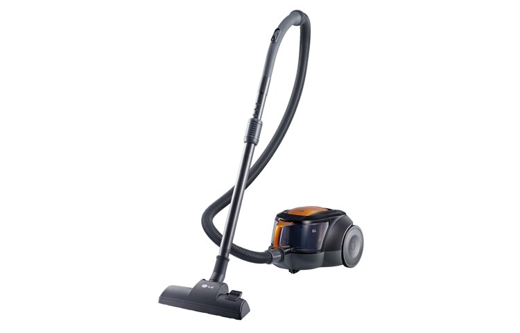 Front view of 1800W, Bagless Vacuum with Sani Punch and Mop Combi, Carpet and Floor Nozzle, Steel telescopic VC3319YM