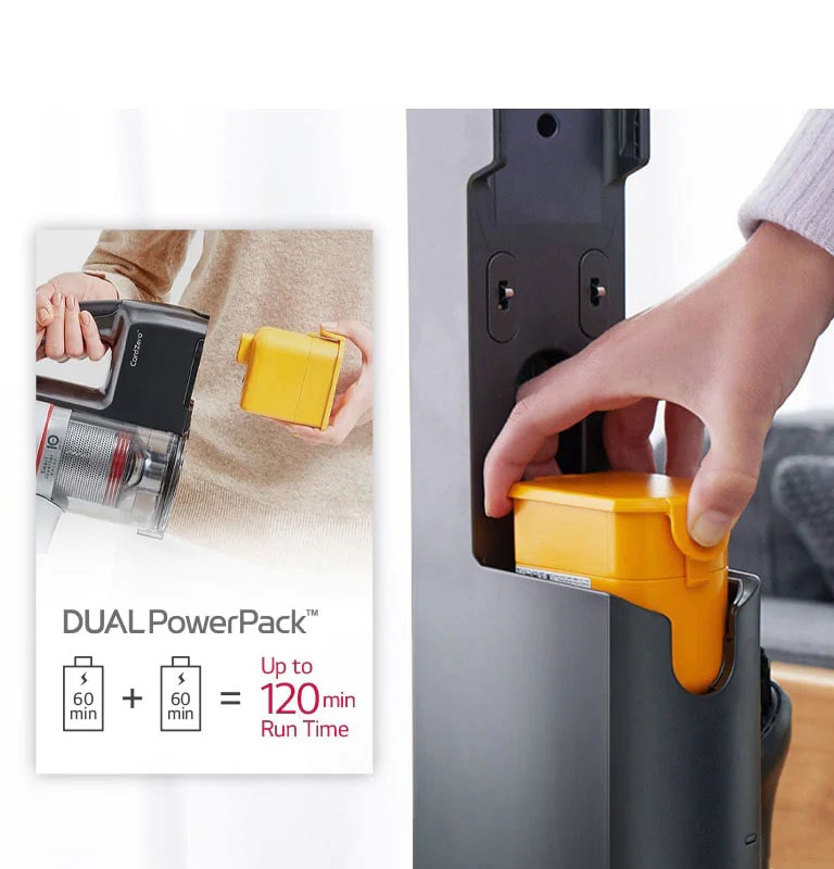 Up to 120-minute run time*3