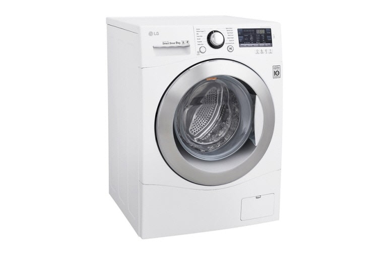 LG 9KG 6 MOTION DIRECT DRIVE FRONT LOAD WASHING MACHINE, F1409NPRW