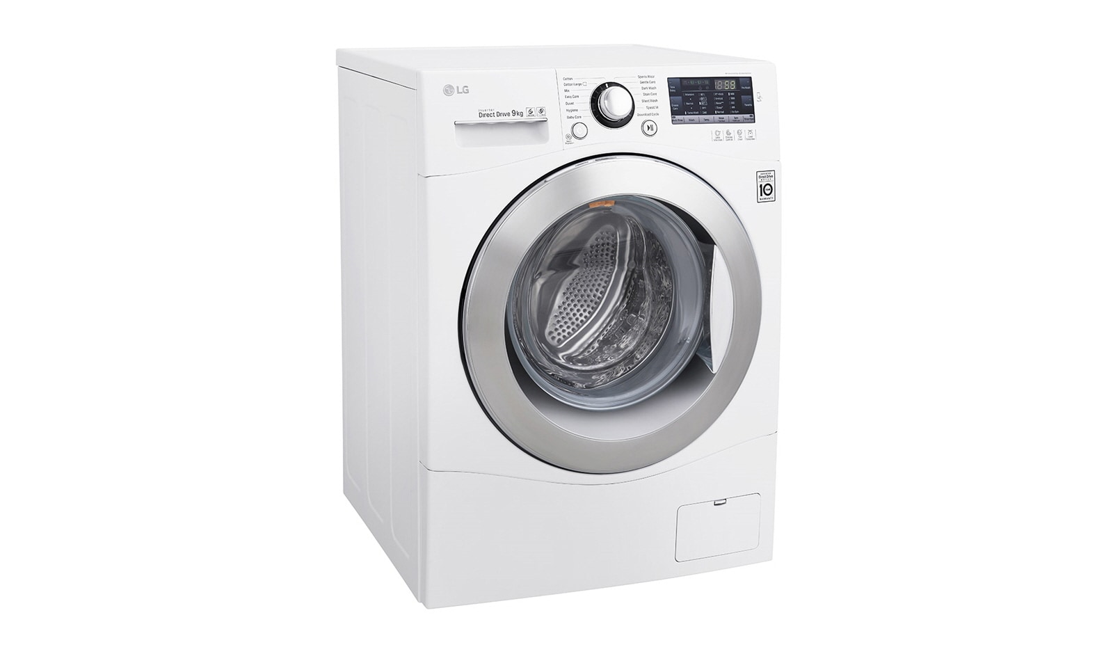 LG 9KG 6 MOTION DIRECT DRIVE FRONT LOAD WASHING MACHINE, F1409NPRW