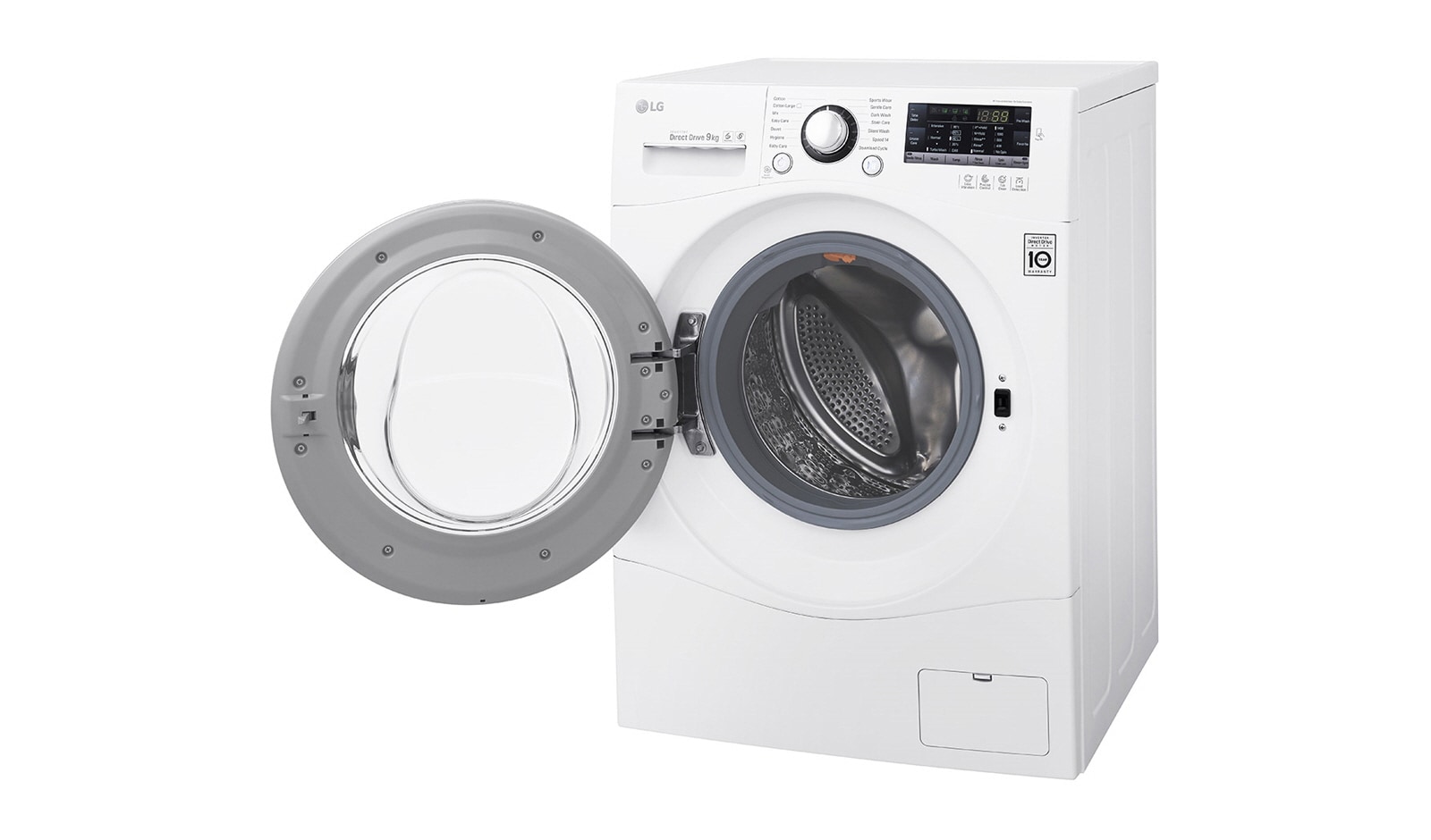 LG 9KG 6 MOTION DIRECT DRIVE FRONT LOAD WASHING MACHINE, F1409NPRW