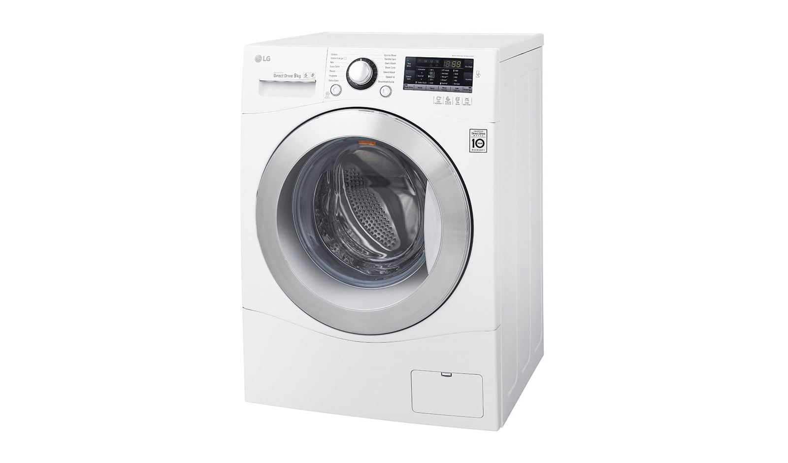 LG 9KG 6 MOTION DIRECT DRIVE FRONT LOAD WASHING MACHINE, F1409NPRW