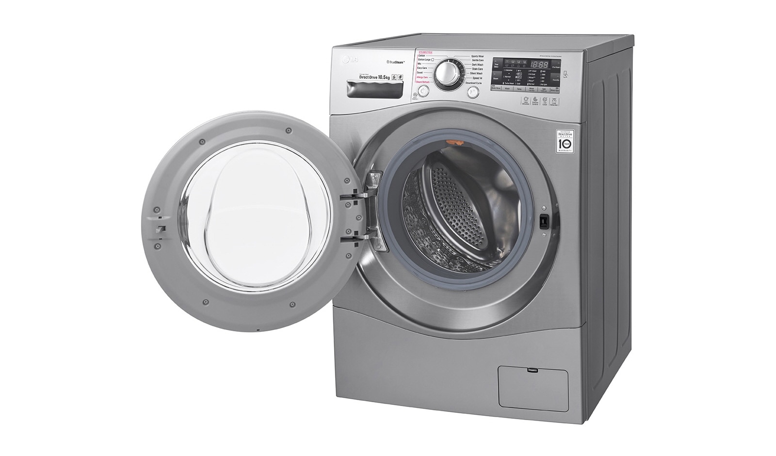 LG 10.5KG 6 MOTION DIRECT DRIVE FRONT LOAD WASHING MACHINE, F1450SPRE