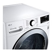 LG 20kg Front Load Washer with 6motion Direct Drive, TurboWash™, F2720SVRW