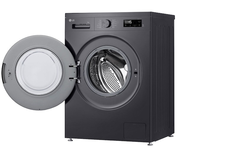 LG 9kg Front Load Washer with 6 motion Inverter Direct Drive, FB1209S6M